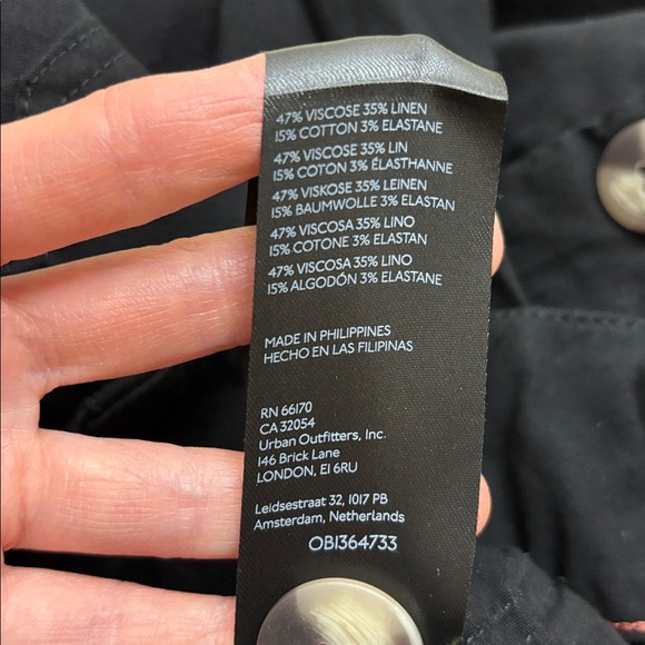 Anthropologie Maeve Colette Magic Fabric Crop Wide-Leg Pants Size 27 Petite - Picture 12 of 13